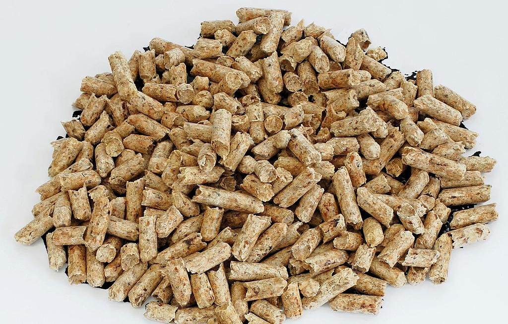 Bûches compressées